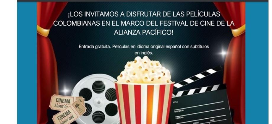 Participa del Festival de Cine de la Alianza Pacífico que se realizará del 21 al 25 septiembre de 2022