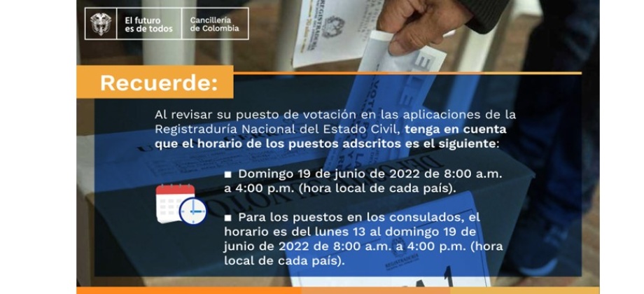 Consulte su lugar de votación para la segunda vuelta de elecciones presidenciales 2022